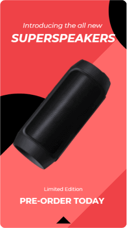 AI-generated insta story template for super-light-deals.com