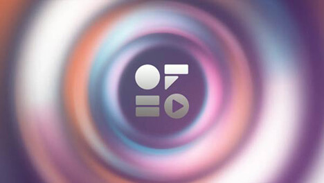 logo animation template with tornad