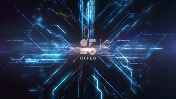 futuristic logo animation template